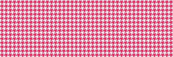 Vibrant pink and white houndstooth pattern. Perfect for textile design, fashion, backgrounds, or website graphics. vector