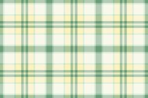 Coat textile plaid pattern, structure fabric background. France tartan texture check seamless in light and white colors. vector