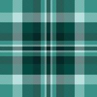 Cool texture pattern, infant tartan background plaid. Dogtooth seamless fabric check textile in dark and teal colors. vector
