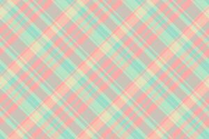 Infinity check pattern background, fall plaid seamless fabric. Cut out textile texture tartan in light and pastel colors. vector