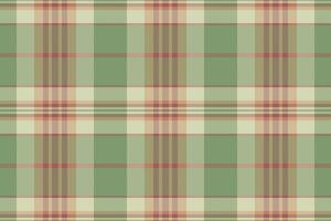 Elegant sage green, beige, and brown plaid pattern. Perfect for textile design, website backgrounds, or crafting projects. This classic check evokes feelings of warmth and rustic charm. vector
