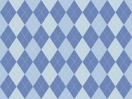 Elegant argyle pattern in calming blue hues. Perfect for backgrounds, textiles, or branding projects seeking a sophisticated and timeless aesthetic. vector