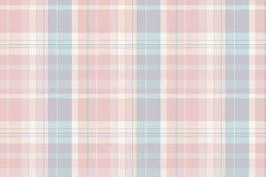 Twill tartan plaid background, premium fabric check . Repeatable patterns seamless pattern texture textile in light and white colors. vector