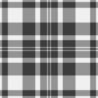 Stylish black and white plaid pattern. Perfect for textile design, website backgrounds, or adding a classic touch to your projects. vector