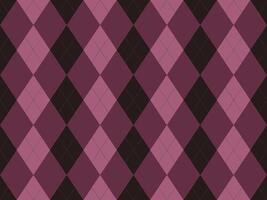 Elegant argyle pattern in deep burgundy and dark brown hues. Perfect for adding a touch of sophisticated style to websites, social media, or print projects. vector