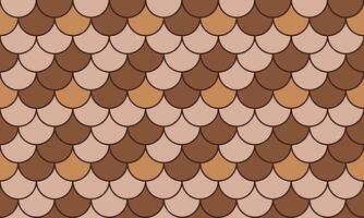Elegant seamless pattern with overlapping scales in earthy tones. Perfect for textile design, website backgrounds, or any project needing a sophisticated, textured look. vector