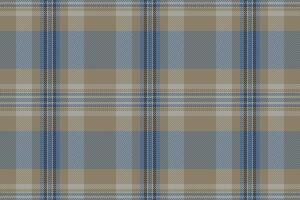 Floor textile check background, paint fabric texture seamless. Hippy pattern tartan plaid in pastel and blue colors. vector