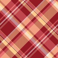 Elegant diagonal plaid pattern in warm autumnal hues. Perfect for textile design, website backgrounds, or fashion projects. vector