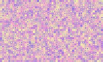 Abstract pastel square mosaic pattern. Perfect for backgrounds, website design, or textile prints. Subtle color variations create a calming, visually interesting texture. vector