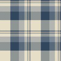 Winter check texture background, fit fabric tartan. Man pattern textile seamless plaid in light and cyan colors. vector