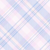 Delicate pastel plaid pattern in soft blues and pinks. Perfect for textile design, stationery, websites, or as a subtle background texture. Evokes feelings of serenity and femininity. vector
