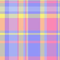Hipster pattern background, print plaid textile seamless. New york check tartan fabric texture in blue and grey colors. vector