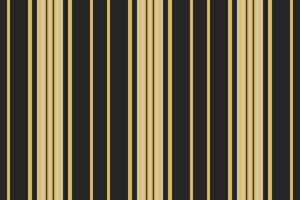 Elegant gold and black vertical stripes pattern. Perfect for backgrounds, textiles, or website design. This classic, sophisticated design evokes luxury and style. vector