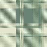 Subtle sage green and cream plaid pattern. Elegant, versatile design perfect for textiles, websites, or stationery. Evokes feelings of calm and sophistication. vector