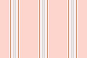 Wdvertising seamless stripe texture, jpg lines pattern fabric. Pextile vertical background textile in sea shell and orange colors. vector