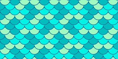 Seamless turquoise and mint green fish scale pattern. Perfect for textile design, website backgrounds, or vibrant branding. Evokes ocean themes, summer vibes, and a playful, whimsical aesthetic. vector