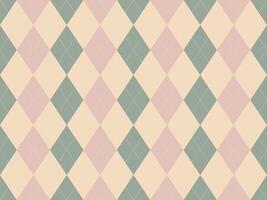 Elegant pastel argyle pattern. Subtle texture and soft color palette create a sophisticated, versatile background ideal for websites, branding, fashion, and textile designs. vector
