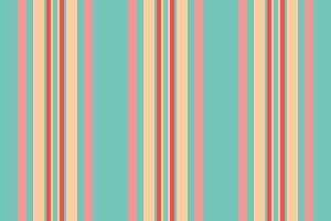 Vibrant vertical stripes in pastel peach, coral, and teal create a cheerful, retroinspired pattern. Perfect for website backgrounds, textile designs, or summerthemed projects. vector