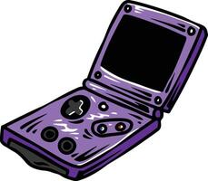 game console old version illustration vector