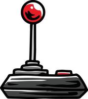 game console joystick illustration vector