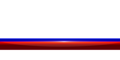 Blue and Red Lower third Design on a Transparent Background png