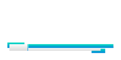 Clean Lower third design on a Transparent Background png