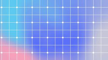 Abstract Gradient Pastel Animation Background with Grid Pattern video