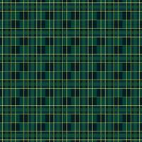 Teal Plaid Grid Pattern. Textile design of textured plaid. Gingham Checkered fabric pattern swatch for print, tartan, gift wrap, textiles, checkered background for tablecloth. Texture vector