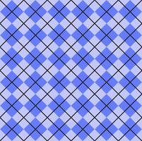 Seamless pattern of checkered plaid isolated on white background vector