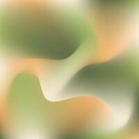 Abstract background with green and orange colors vector