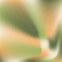 Abstract background with blurred green and orange colors vector