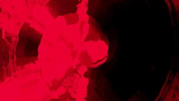 Abstract Bokeh Lights in Deep Red on Black Background video