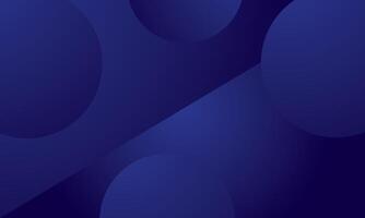 Simple blue curved gradient abstract background vector
