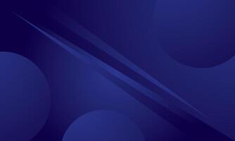 Dark blue curved gradient abstract background vector