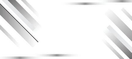 Modern Abstract White Background with Gray Diagonal Lines vector