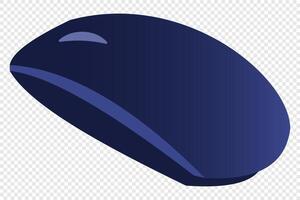 Isometric gaming mouse. Personal computer hardware components. Modern mouse. Isometric technology vector