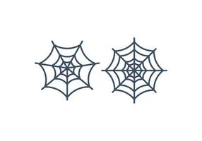 Basic Spider Web Icon vector