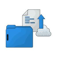 upload document from folder vector