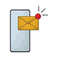 one unread message vector