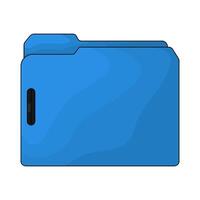 file folder illustration vector