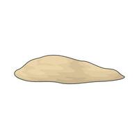 beach sand illustration vector
