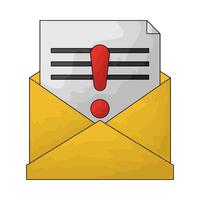 a error message vector