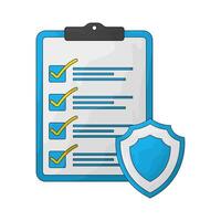 Cyber Security list vector