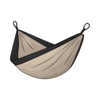nomad hammock illustration vector