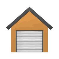 Real Estate garage vector