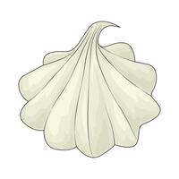 Sweets whipped cream vector