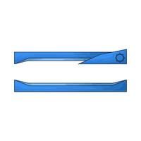 Presentation header footer vector