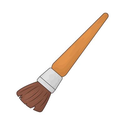 Art paintbrush illustration