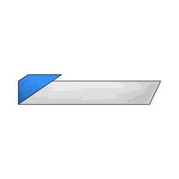 illustration of a presentation header vector