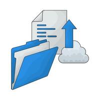 upload file to folders vector